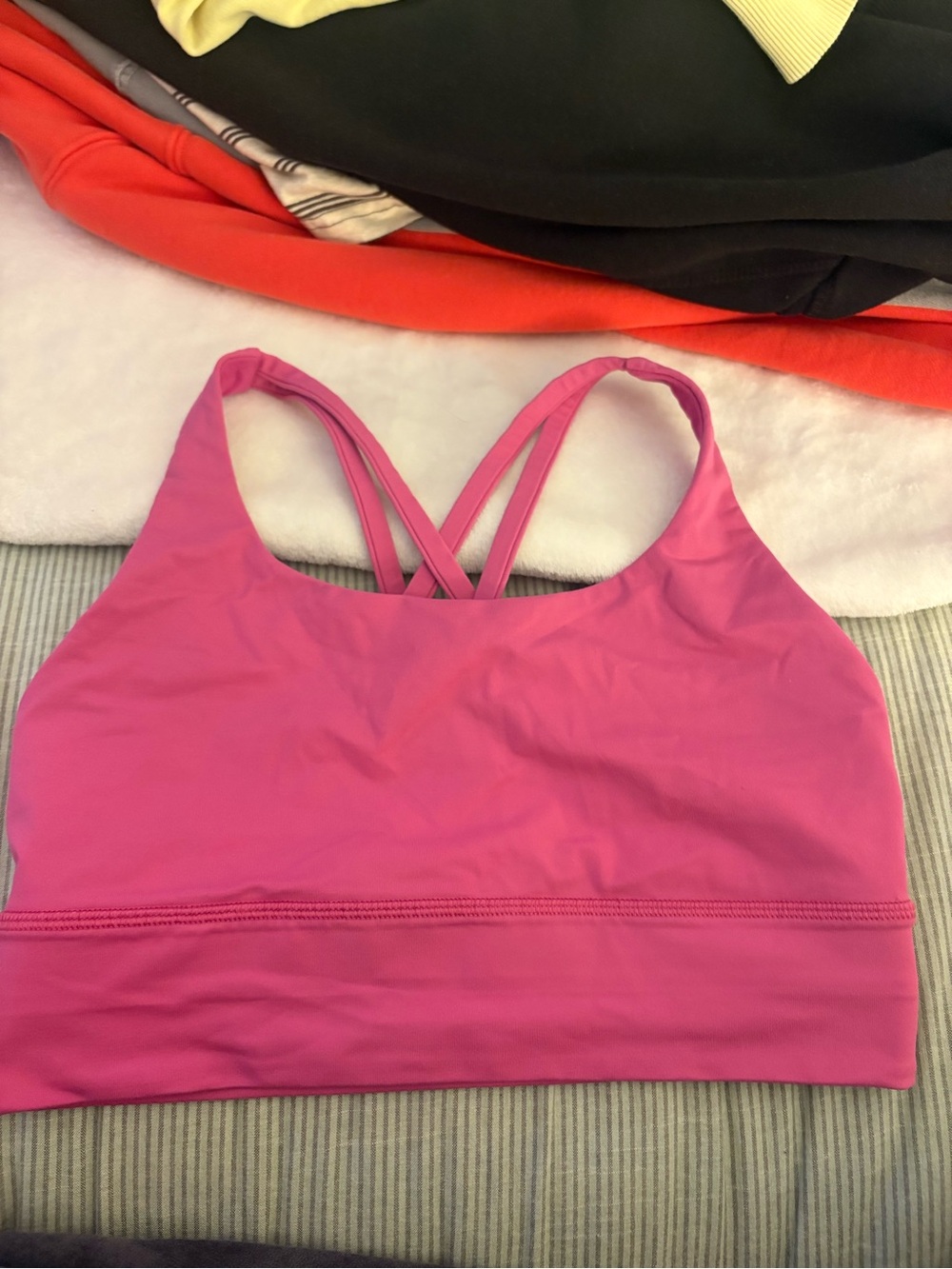 Lululemon Women’s Pink Strappy Sports Bra